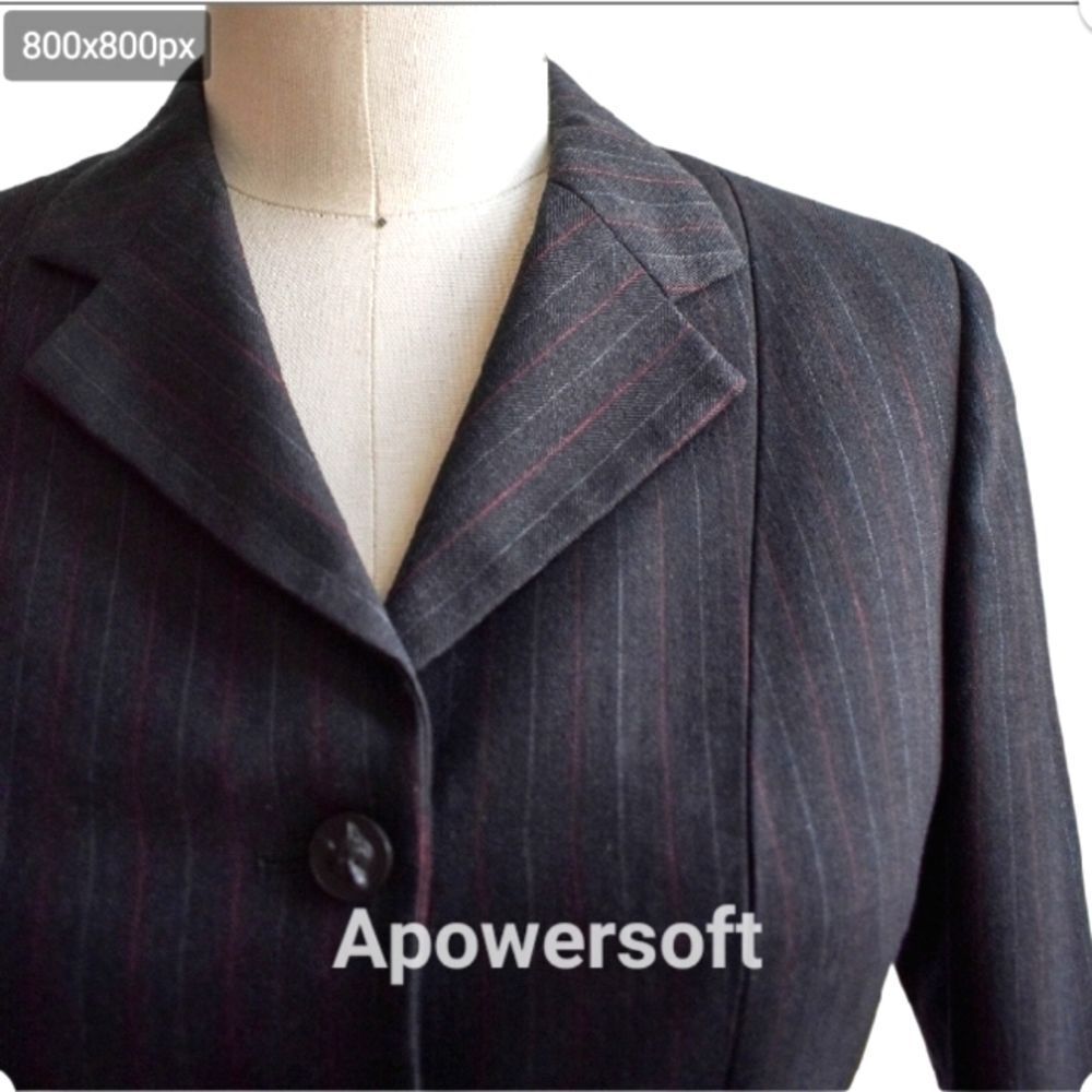 Jones New York Strip Suit Size 10